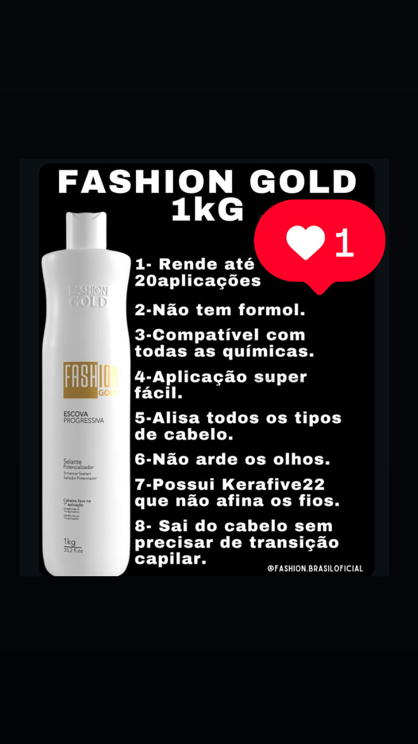 Fashion Gold et Choco Dose Lisage brésilien 1kg